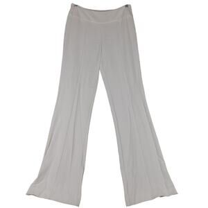 Vtg Taylor Brooke Pants Womens 8 31X33 Cream Stretch Casual Summer High Waist